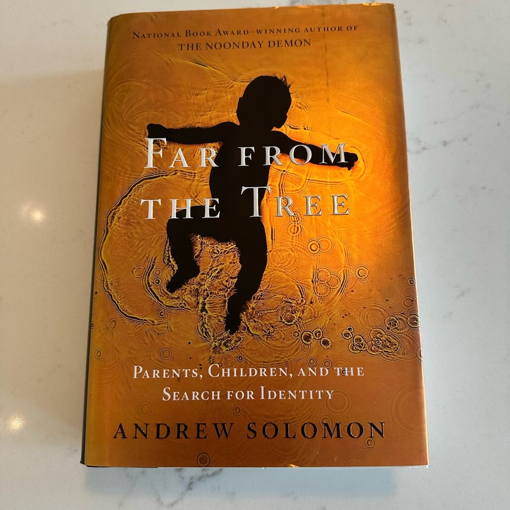 Far From The Tree hardcover book.